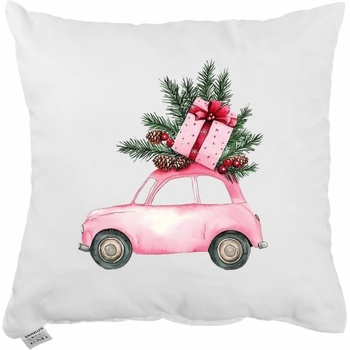 EMI Vianočný vankúš Candycar 40x40