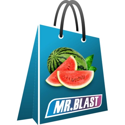 Mr. Blast Práskace guľky Súprava Melón 12 balení/1200 ks