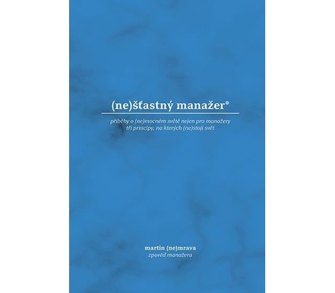 nešťastný manažer