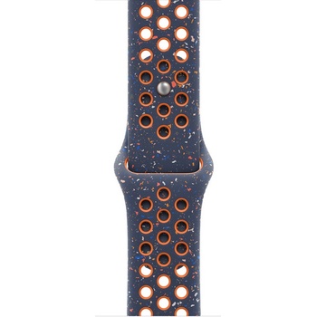 Apple Каишка Apple - Nike Sport Band, Apple Watch, 46 mm, M/L, Blue Flame (mylc3zm/a)