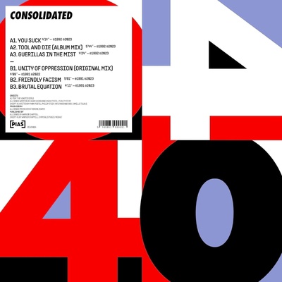 Consolidated - [PIAS] 40 (12" SP) (5400863099091)