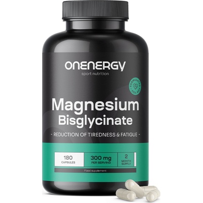 OnEnergy Магнезиев бисглицинат 300 mg - 180 капсули