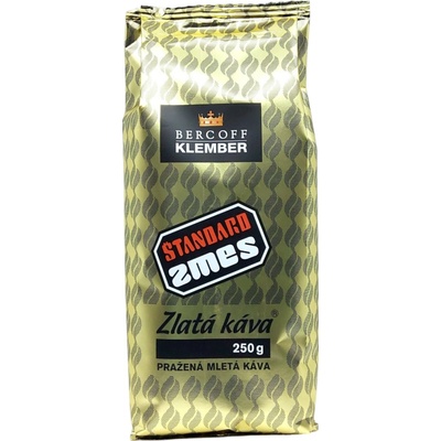 Bercoff Klember Zlatá káva Štandard mletá 250 g