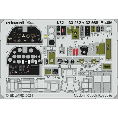 Trumpeter Eduard P-40M for 1:32