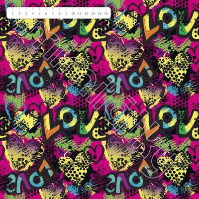 Softshell neon love by MIMI