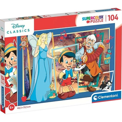 Clementoni Disney Pinocchio 104 dielov