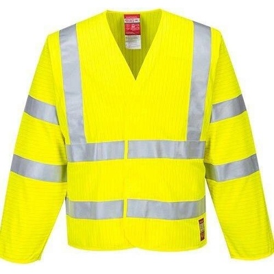 Portwest Blůza Hi-Vis Anti Static Flame Resistant žlutá