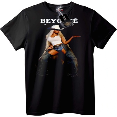 NOONEBRAND Тениска Beyoncé Каубой - 2XL, White