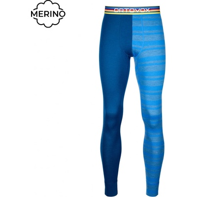 ORTOVOX 185 ROCK'N'WOOL LONG PANTS, just blue