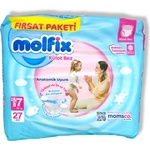 Molfix pants бебешки гащи 7, 27 броя, 19кг+