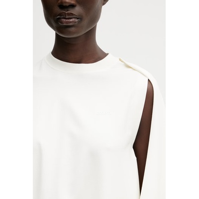 coperni Уголемена рокля от вискоза Zero Waste Draped (COPJS194F5093)