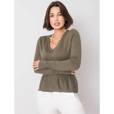 Dámska blúzka S VOLÁNOM 259 BZ 22513.73 KHAKI