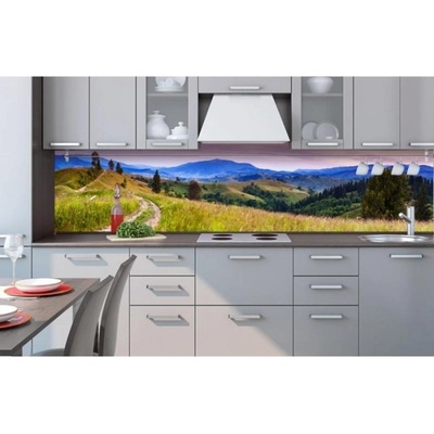 DIMEX ART Фототапет за кухня - природа с червени светлини 260 x 60 см