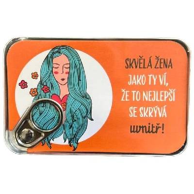 ALBI Plechovka na peníze - narozeniny - skvělá žena