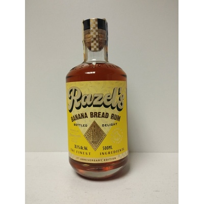 RAZEL'S BANANA BREAD RUM 38,1% 0,5 l (holá láhev)