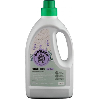 BioWash Prací gel levandule/lanolín na vlnu 1500 ml