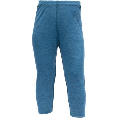 Devold Dětské lyžařské funkční kalhoty BREEZE MERINO světle modrá