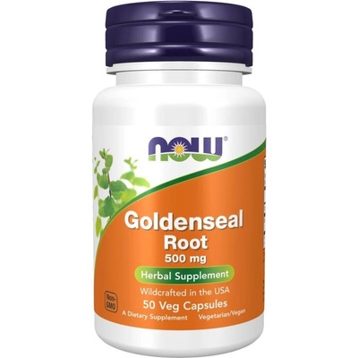 Now Foods Foods Goldenseal 500 mg 50 kapslí
