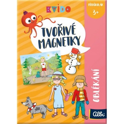 Albi Tvořivé magnetky Oblékání 2 Kvído