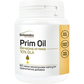Herbamedica Prim Oil, 60 капсули, Herbamedica
