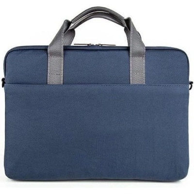 Елегантна чанта за MacBook Pro 16, MacBook Pro 15 и лаптопи до 16 инча - Uniq Stockholm Messenger Laptop Bag 16 (тъмносин) (UNIQ-STOCKHOLM(16)-ABSBLUE)
