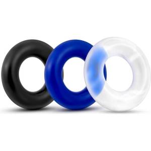 Lovetoy X-Basic Donut Пръстени 3 бр