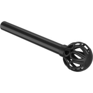 Umbra Матово черно стоманен разширяем прът за завеси 107 - 305 cm Aria - Umbra (1024218-038)