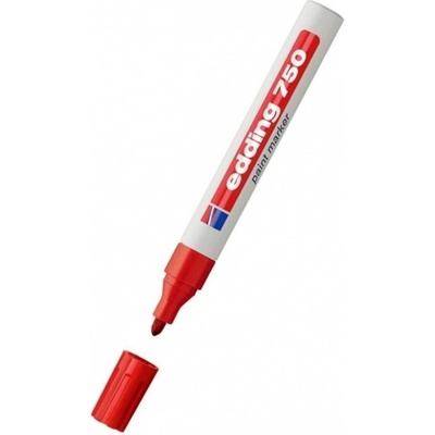 edding Маркер Edding Paint 750 червен, 2.0 - 5.0 mm, за всякакви повърхности