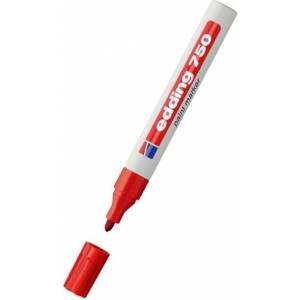 edding Маркер Edding Paint 750 червен, 2.0 - 5.0 mm, за всякакви повърхности