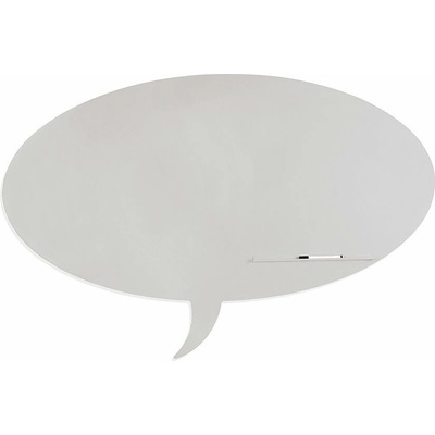 ROCADA Skin Shape Talk 6440-7035 tvar bubliny, 115 x 75 cm světle šedá RAL 7035