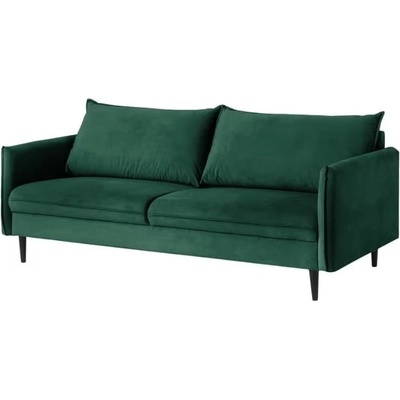 ROPEZ Тъмнозелен кадифен диван 203 cm Juli - Ropez (Juli Sofa 3os. tk. Riviera 38 ( Davis ))