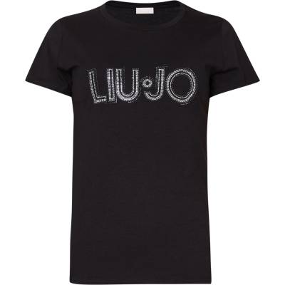 Liu Jo Тениска черно, размер XL