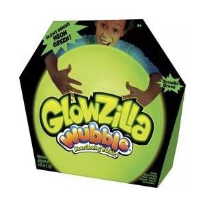 Kensho Wubble Glowzilla Невероятна топка с балончета и LED светлина - 75 см, неоново зелено