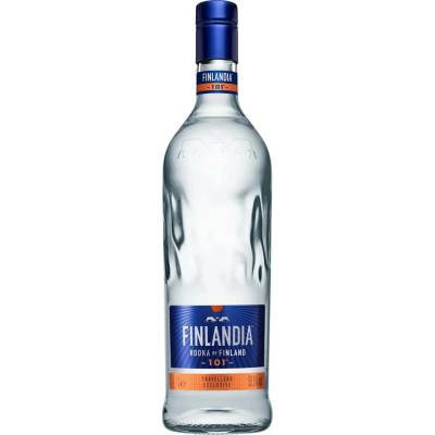 Finlandia 101° 50,5% 1 l (holá láhev)