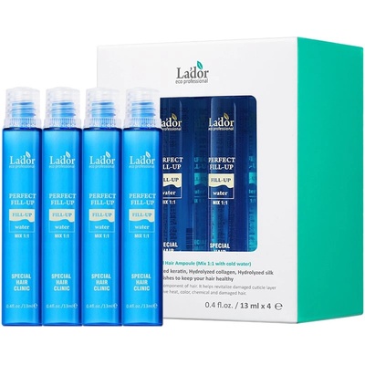 La'dor Perfect Hair Fill-Up интензивна концентрирана грижа за увредена и крехка коса 4x13ml