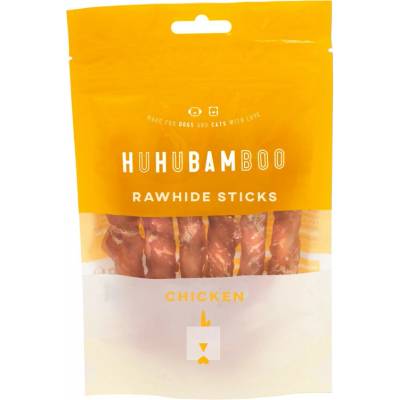 Huhubamboo tyčinka z buvolí kůže s kuřecím 75 g