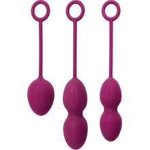 Svakom Súprava venušiných guličiek - Nova Kegel Balls Violet - Vínová