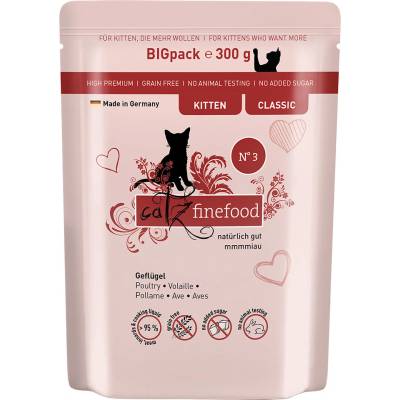 catz finefood Kitten 24 x hydinové 300 g