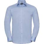 Russell Athletic 962m / Мъжка тениска с дълъг ръкав и шарка - светлосиня 4xl (11962m03714)