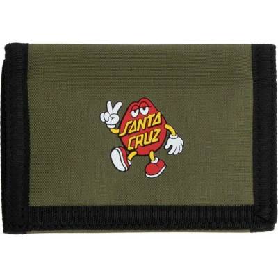 SANTA CRUZ Dot Guy Wallet Deep Olive