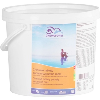 CHEMOFORM Chlórové tablety pomalurozpustné Maxi 3 kg