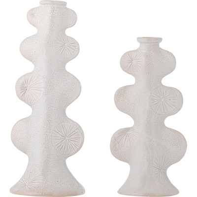 Bloomingville Cason свещници за класически свещи, бели, 2 бр (82072653)