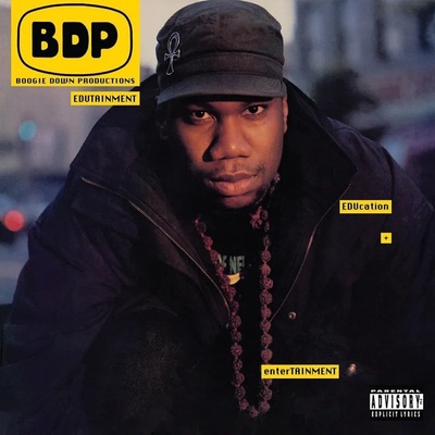 Boogie Down Productions - Edutainment (Limited Edition) (Black Opaque & Canary Yellow Splatter Obi Coloured) (2 LP) (0196588259616)