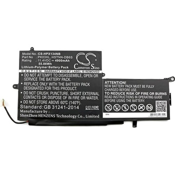Image 1 of Cameron Sino Батерия за лаптоп HP HSTNN-DB6S PK03XL for Spectre Pro X360, 11, 4V 4900mAh CAMERON SINO (CS-HPX134NB)