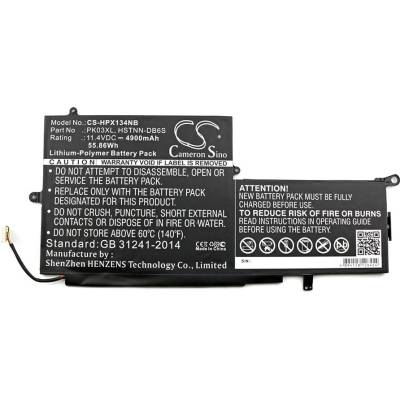 Cameron Sino Батерия за лаптоп HP HSTNN-DB6S PK03XL for Spectre Pro X360, 11, 4V 4900mAh CAMERON SINO (CS-HPX134NB)