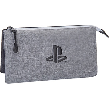 Kstationery Ученически несесер Kstationery Playstation - Essentials, с 3 отделения (К14897)