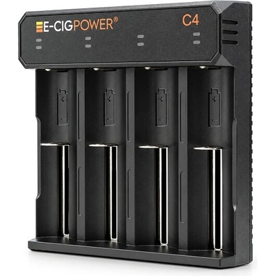 E-CIGPOWER C4 čtyřslotová USB-C nabíječka