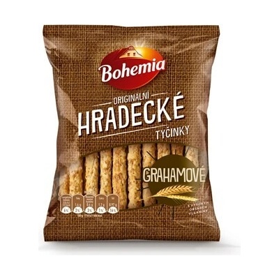 Bohemia Hradecké tyčinky grahamové 27 x 90 g