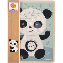 Eichhorn vkládací puzzle Panda 6 dílů