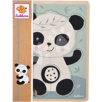 Eichhorn vkládací puzzle Panda 6 dílů